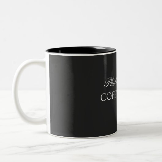 Philosophie de Coffeeology Mug (Gauche)