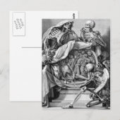 Philosophie de la mortalité Carte postale (Devant / Derrière)