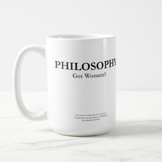 PHILOSOPHIE - femmes obtenues ? Tasse (Gauche)