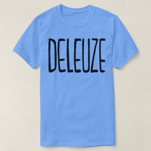 Philosophy Deleuze T-shirt (Design voorkant)