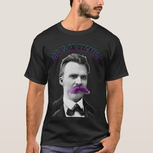 Philosophy T-Shirt - Friedrich Nietzsche (Voorkant)