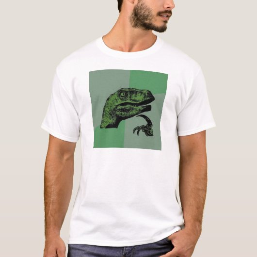 Philosoraptor T-shirt (Voorkant)
