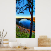 Philpott Lake in Virginia Poster (Keuken)