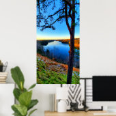 Philpott Lake in Virginia Poster (Thuiskantoor)