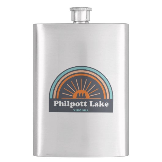Philpott Lake Virginia Rainbow Flacon (Voorkant)