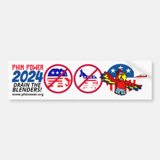 PHin Macht 2024 Partij Bumpersticker