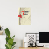 Phinally done Scroll Poster (Thuiskantoor)
