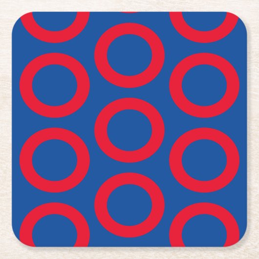 Phish donut onderzetters (Voorkant)