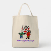 Phish geïnspireerde Love Canvas tas (Achterkant)
