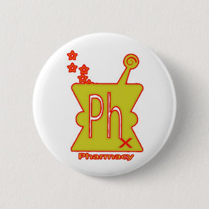Phish Geïnspireerde Pharmacy ... Aanbevolen door Ronde Button 5,7 Cm