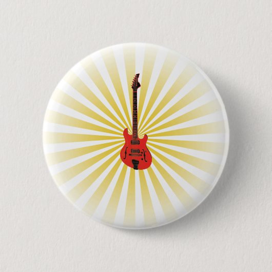 Phish Guitar Button Trey (Voorkant)