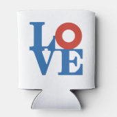 Phish Koelbox - Fishman Donuts Koelbox LIEFDE Blikjeskoeler (Achterkant)