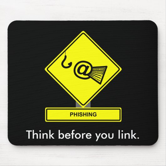 Phishing Mousepad Muismat (Voorkant)