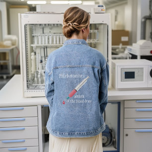 Phlebotomie Denim Jacket