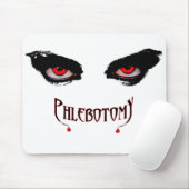 Phlebotomie Mousepad Muismat (Met muis)