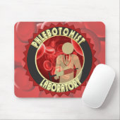 PHLEBOTOMIST BLOED LOGO MUISMAT (Met muis)
