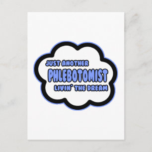Phlebotomist ... De droom van Livin Briefkaart