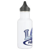 PHLEBOTOMIST Fun Blue LOGO Waterfles (Links)
