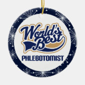 Phlebotomist Gift Ornament (Voorkant)