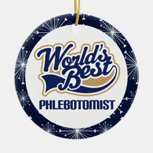 Phlebotomist Gift Ornament (Voorkant)