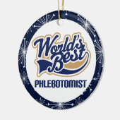 Phlebotomist Gift Ornament (Links)