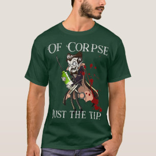 Phlebotomist Halloween Pun Joke Meme Vampire T-shirt