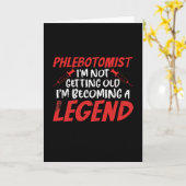 Phlebotomist Phlebotomie Legend Kaart (Gele Bloem)