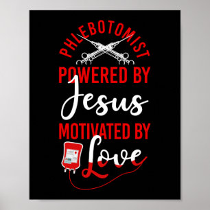 Phlebotomist Phlebotomie Phlebotomist aangedreven  Poster