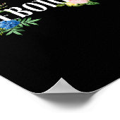 Phlebotomist Phlebotomie Phlebotomist Flowers Poster (Hoek)