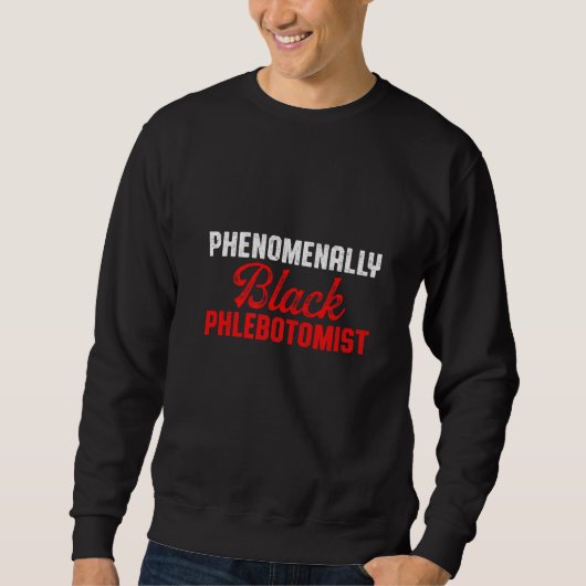 Phlebotomist Phlebotomie-technicus Trui (Voorkant)