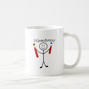 Phlebotomist Stick Person Koffiemok