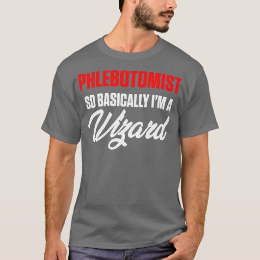 Phlebotomist-technicus T-shirt (Voorkant)