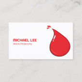 Phlebotomist Visitekaartje (Voorkant)