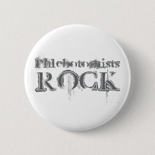 Phlebotomists Rock Ronde Button 5,7 Cm