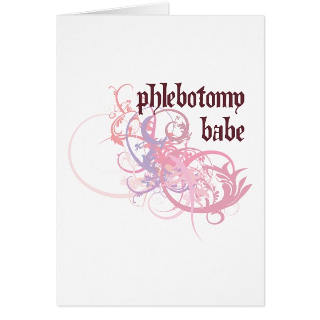 Phlebotomy Babe (Voorkant)