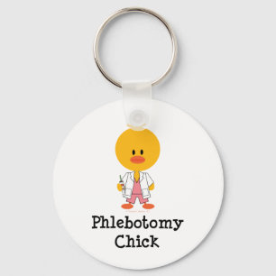 Phlebotomy Chick Sleutelhanger