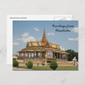 phnom penh groetings briefkaart (Voorkant / Achterkant)