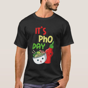 Pho Dag Rijst Noodles Soep Vietnamees Dish Vietnam T-shirt