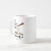 Pho Goodness Sake Funny Noodle Pun Koffiemok (Voorkant links)