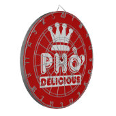 Pho King Delicious Dartbord (Voorkant Links)
