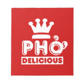 Pho King Delicious Notitieblok (Voorkant)