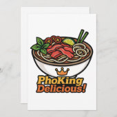 Pho king heerlijk! kaart (Voorkant / Achterkant)