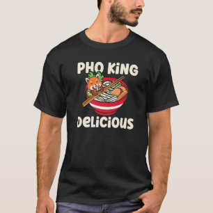 Pho King Heerlijke Pho Soep Kat T-shirt