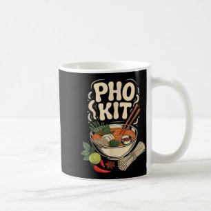 Pho Kit Vietnamese Noodle Soep Kom Herbs Limoen Ch Koffiemok