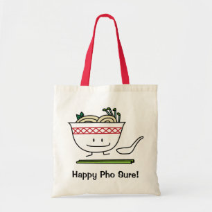 Pho Noodle Bowl Vietnam soep knuppels Tote Bag