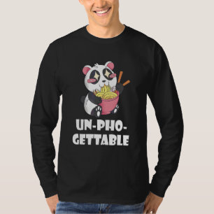 Pho Panda Onvergetelijke Aziatische Vietnamese Noe T-shirt