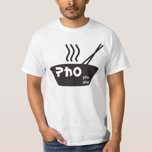 Pho Pho Sho" T-shirt (Voorkant)