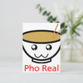 Pho Real Briefkaart (Staand voorkant)