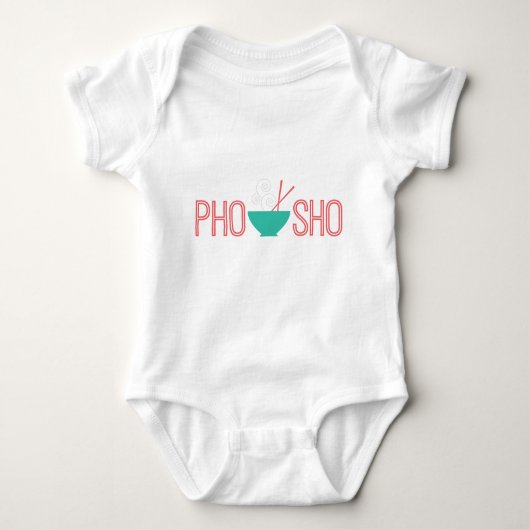 Pho Sho Vietnamese noedelsoep Romper (Voorkant)