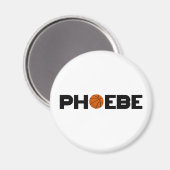 Phoebe Basketball Magneet (Voorkant / Achterkant)